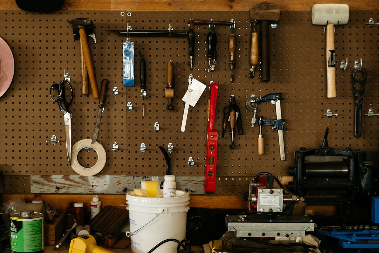 Plumber service area background