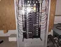 Rewire knob-and-tube circuits, 2nd floor inspection project photo